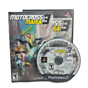 2K Games Motocross Mania 3 (Playstation 2, 2005) 100% Complete (Tested)